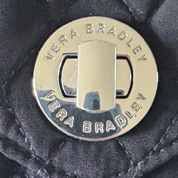 Vera Bradley Black Clutch Wristlet - Picture 2 of 5